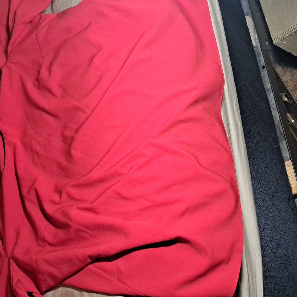 NYCARD brand red shirt, size 3x fits more like a small 2x